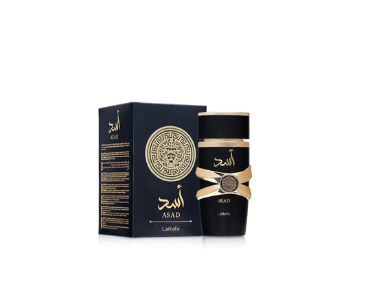 Lattafa Perfumes Asad for Unisex Eau de Parfum Spray, 3.4 Ounce