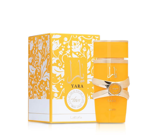 Lattafa Yara Tous - Tropical, Fruity, Floral, Vanilla - Eau de Parfum Long-Lasting Fragrance for Women, 3.40 Ounce / 100 ml