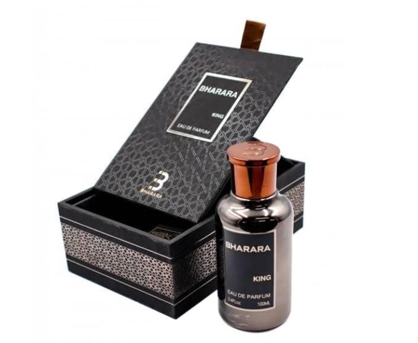 Bharara King For Men Eau de Parfum spray, 3.4 Fl Oz / 100 ML