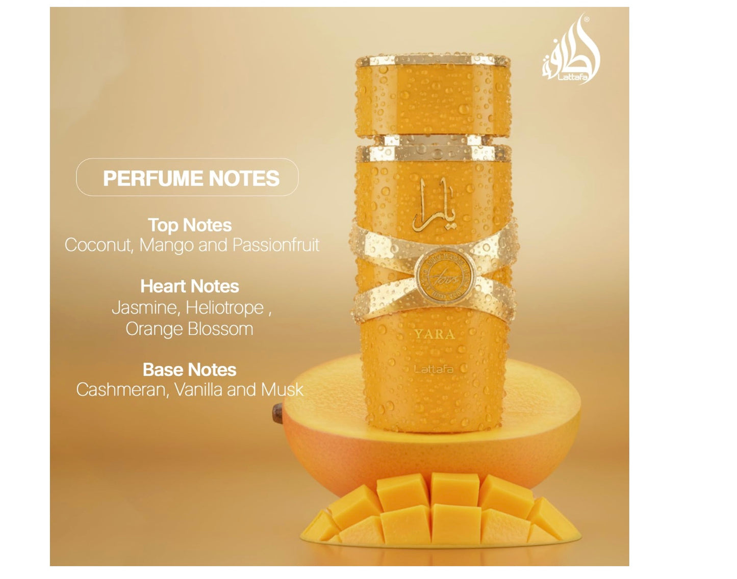 Lattafa Yara Tous - Tropical, Fruity, Floral, Vanilla - Eau de Parfum Long-Lasting Fragrance for Women, 3.40 Ounce / 100 ml